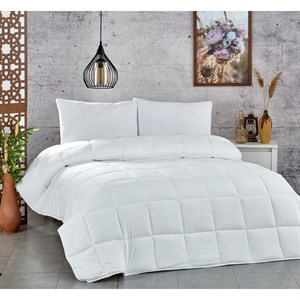 Merinos Kuzu Yünü Çift Kişilik Yorgan 195x215 Cm