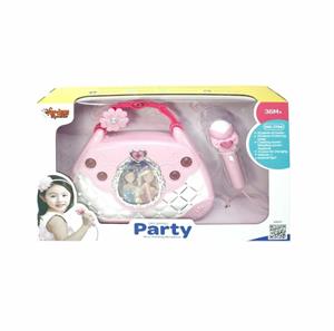 Mikrofonlu Mp3 Çalar Parti Müzikleri El Çantası
