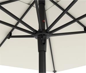 Mini Pro Push-up Sistemli Şemsiye 210x210 Bahçe Balkon Plaj Şemsiyesi Antrasit