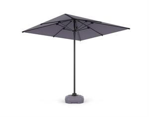 Mini Pro Push-up Sistemli Şemsiye 210x210 Bahçe Balkon Plaj Şemsiyesi Antrasit