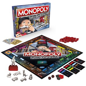 Monopoly Şanslı Kaybedenler Hasbro Gaming +8 Yaş 