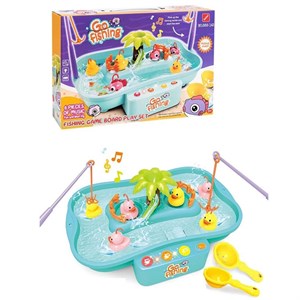 Müzikli Işıklı Go Fishing Pilli Ördek Yakalama Oyunu