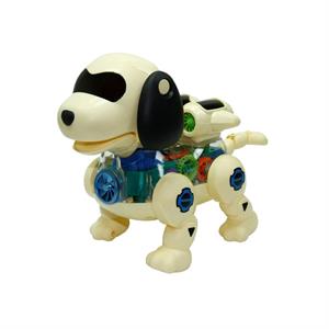 Müzikli ve Işıklı Yürüyen Robot Köpek