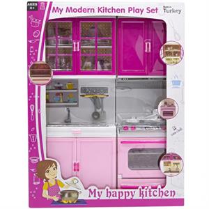 My Modern Kitchen Lavabolu Fırınlı 2li Oyuncak Set