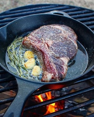 Nurgaz 10 İnç Döküm Tava