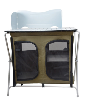 Nurgaz Campout Çok Amaçlı Kamp Mutfağı Dolap Mutfak Sehpası