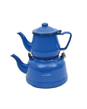 Nurgaz Campout Emaye Çaydanlık Set