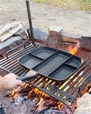 Nurgaz Granit Döküm 5 Gözlü Tava