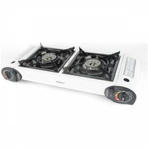 Nurgaz NG 502 İkili Potatif Kamp Ocağı 2 Adet 220 Gr Kartuş Hediyeli