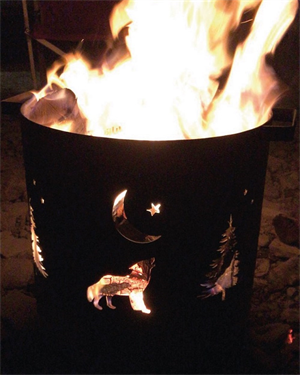 Nurgaz Orman Şöminesi Küçük Boy