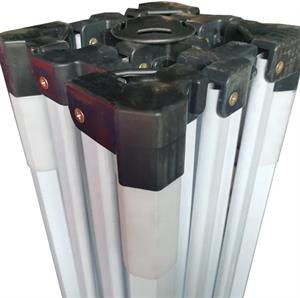 Otomatik Gazebo Çardak 300 X 300 Cm Tente Teras Bahçe Kamelyası Gölgelik Kırmızı