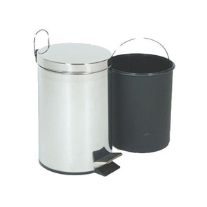 Palex Krom Pedallı Çöp Kovası 12 Lt
