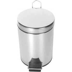 Palex Krom Pedallı Çöp Kovası 20 Lt