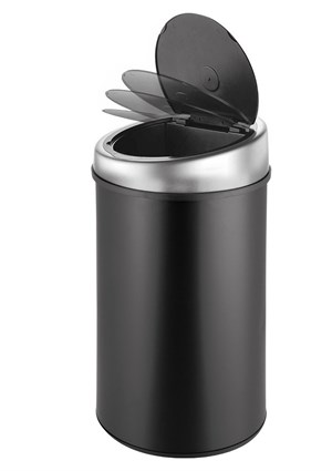 Palex Sensörlü Çöp Kovası Siyah USB Şarjlı 22 Litre