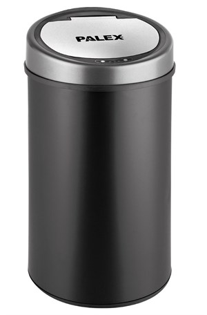 Palex Sensörlü Çöp Kovası Siyah USB Şarjlı 30 Litre