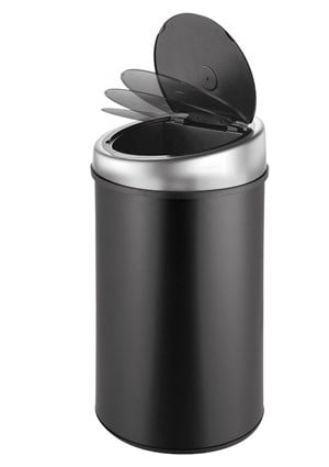 Palex Sensörlü Çöp Kovası Siyah USB Şarjlı 30 Litre