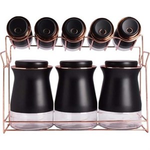 Perotti 11495 Caprice 8li Black Baharatlık Takımı 