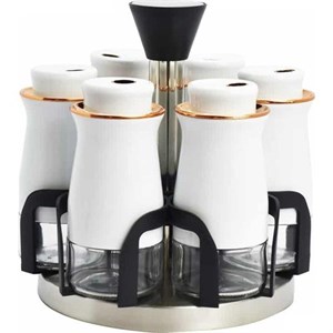 Perotti 11595 Caprice 6lı Döner Baharatlık Beyaz