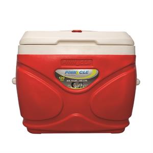 Pinnacle Prudence Tekerlekli Buzluk 66 Litre-kırmızı