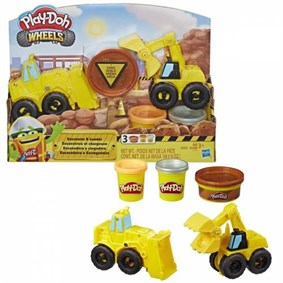 Play-Doh Çalışkan Buldozer Ve Kepçe E4294