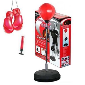 Punching Ball Yükseklik Ayarlı Eldiven Hediyeli Boks Antreman Seti