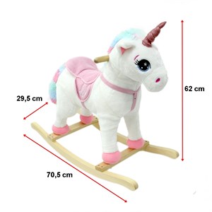 Sallanan At Sesli Küçük Unicorn