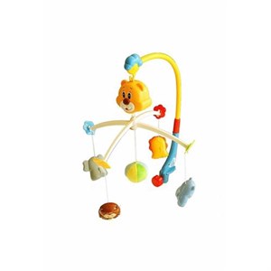 Sese Duyarlı Müzikli Hayvan Figürlü Dönence Bebek Uyku Arkadaşı