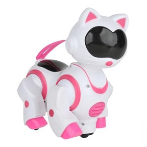 Sesli Işıklı Danseden Pilli Robot Kedi