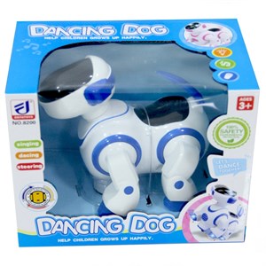 Sesli Işıklı Danseden Pilli Robot Köpek