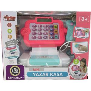 Sesli ve Işıklı Dokunmatik Yazarkasa Kız Çocuk Oyuncağı