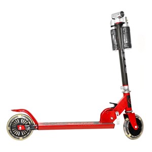 Silikon Tekerlekli Katlanır Metal Scooter