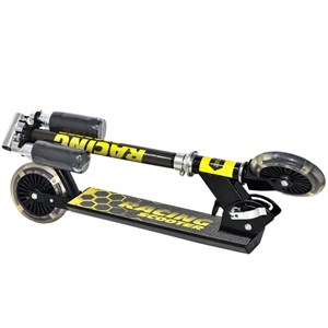 Silikon Tekerlekli Katlanır Metal Scooter