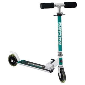 Silikon Tekerlekli Katlanır Metal Scooter