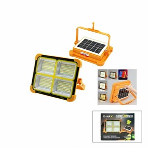 Solar Enerjili 336 LED Şarjlı Projektör 12000 mAh Powerbank Kamp ve Acil Durum Lambası