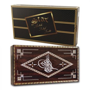 Star Antik Sedef Osmanlı Turası Tavla