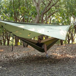 Su Geçirmez Polyester Tarp Tente 300X295cm Kamp Güneşliği Portatif Çadır