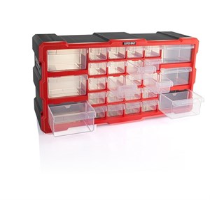 Super Bag ASR-6004 Yatay Mono Blok Çekmeceli Organizer 26lı