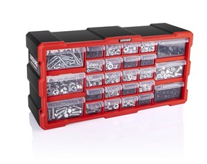 Super Bag ASR-6004 Yatay Mono Blok Çekmeceli Organizer 26lı