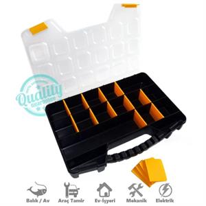 Super Bag Mega Organizer Takım Çantası Ayarlanabilir 18 Bölmeli Vida Kutusu