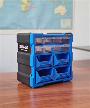 SuperBag 12li Monoblok Avadanlık ve Çekmece Seti ASR-6009