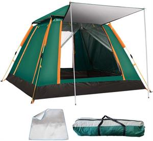 Tam Otomatik Su Geçirmez Kamp Çadırı 240x240x155 ( 4-5 Kişilik ) 