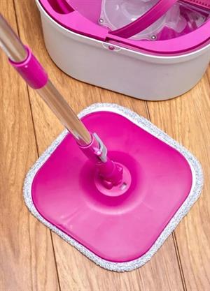 Temiz Kirli Suyu Ayırma Özellikli Otomatik Mop Seti Paspas Seti Mikrofiber Temizlik Seti