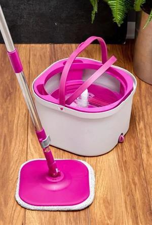 Temiz Kirli Suyu Ayırma Özellikli Otomatik Mop Seti Paspas Seti Mikrofiber Temizlik Seti