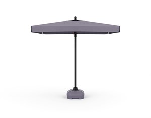 Tevalli Parasols Mega Mini 2x2 Antrasit Alüminyum Şemsiye + 50 Lt. Bidon
