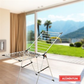 Tevalli T-MT06 Kurudy Saloon Alüminyum Çamaşır Kurutmalık