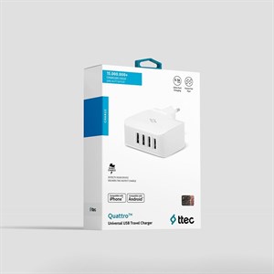 Ttec Quattro 4 USB li Şarj Aleti 