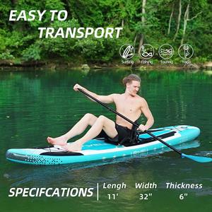 Upwell Sup-010 Şişme Sörf Tahtası Paddle Board 335 cm x 81 cm x 15 cm