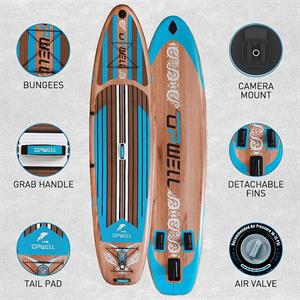 Upwell Sup-013 Şişme Sörf Tahtası Paddle Board 350 cm x 84 cm x 15 cm