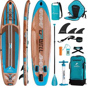 Upwell Sup-013 Şişme Sörf Tahtası Paddle Board 350 cm x 84 cm x 15 cm
