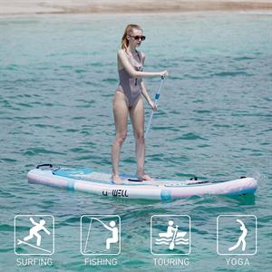 Upwell Sup-12 Şişme Sörf Tahtası Paddle Board 350 cm x 84 cm x 15 cm